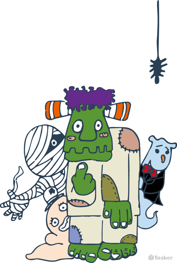 蛤?今天是萬聖節?