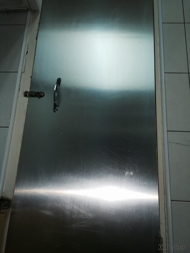 30年廚房白鐵門保養