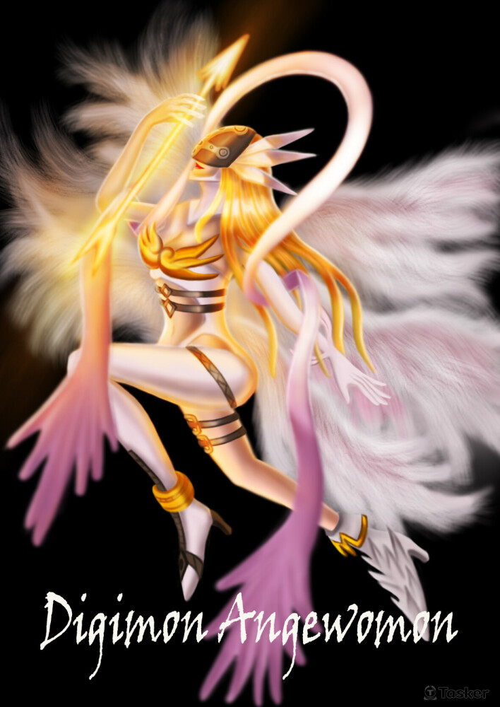 數碼寶貝tri 天女獸 二創