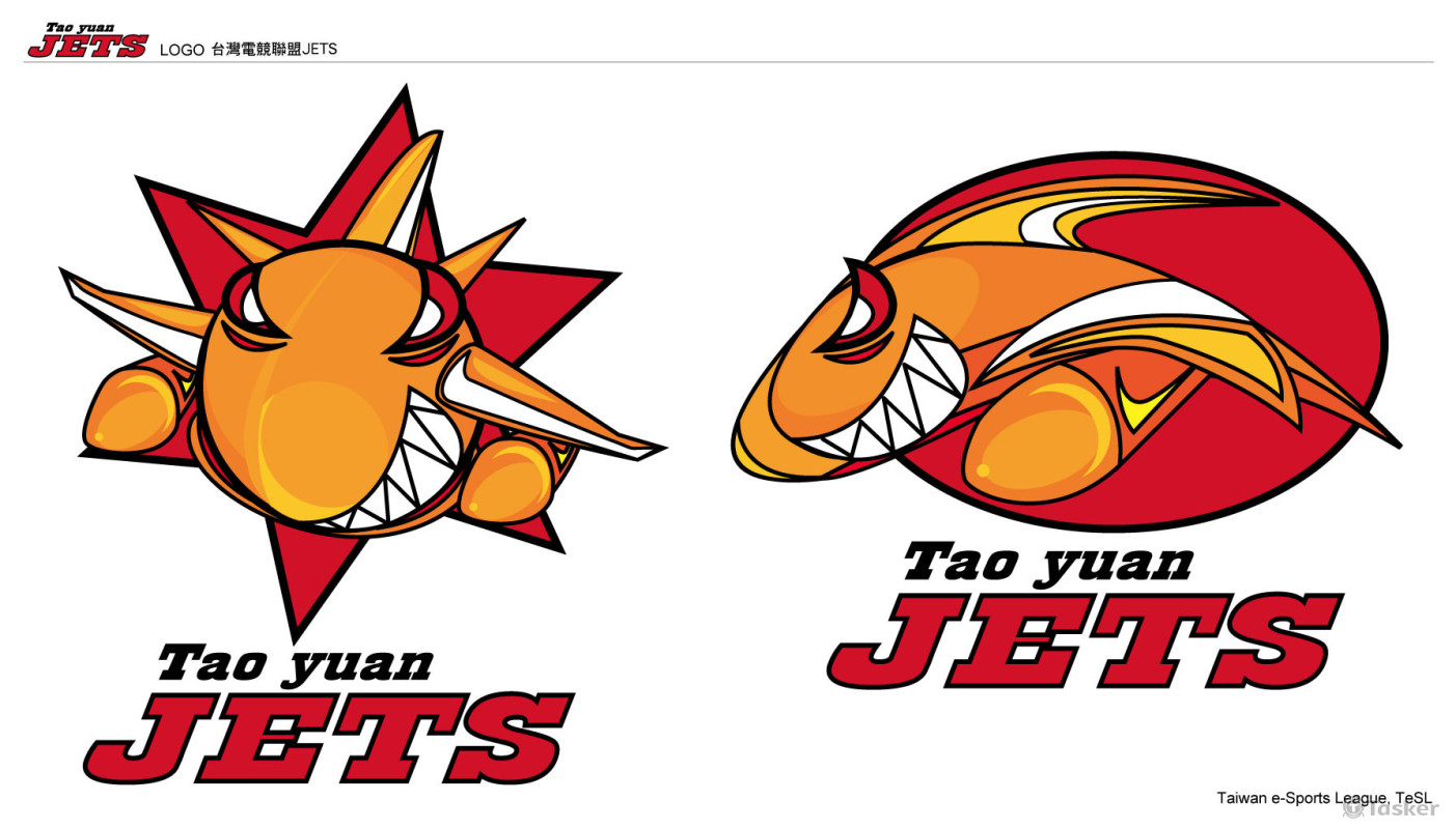 台灣電競聯盟 JETS LOGO