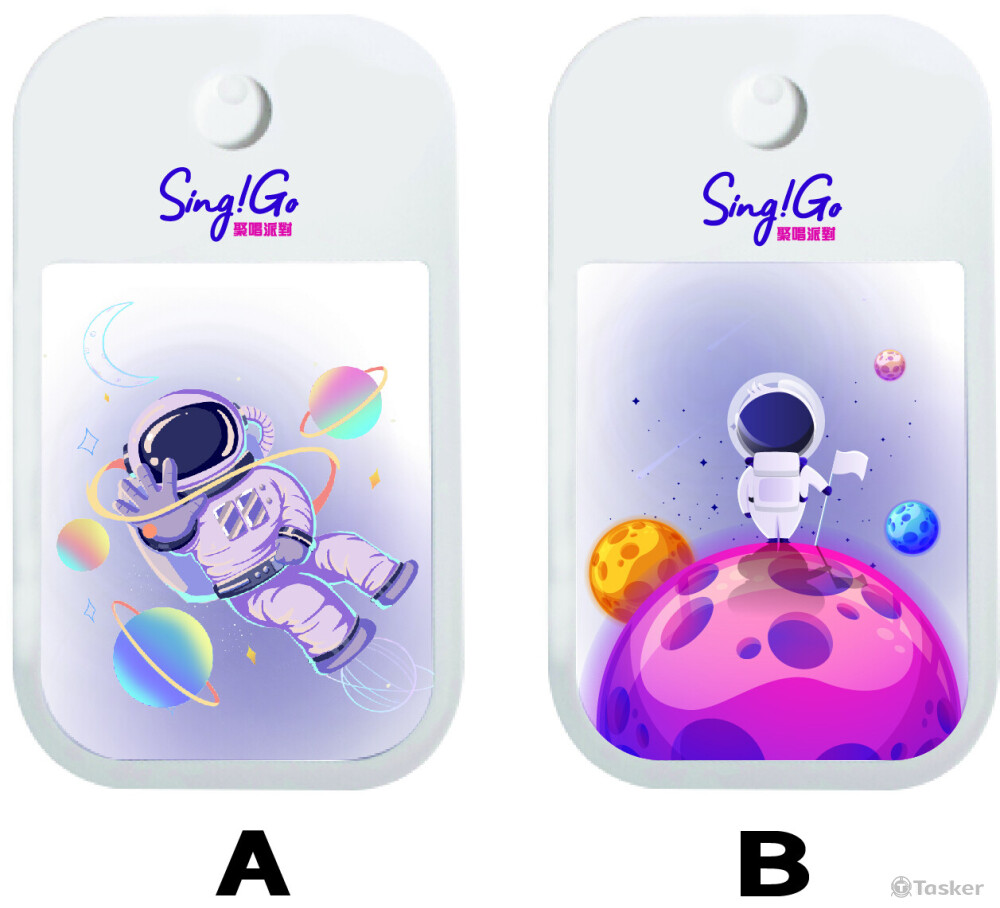 Sing！Go KTV防疫贈品小物