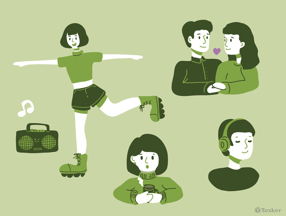 社群圖文用插圖設計