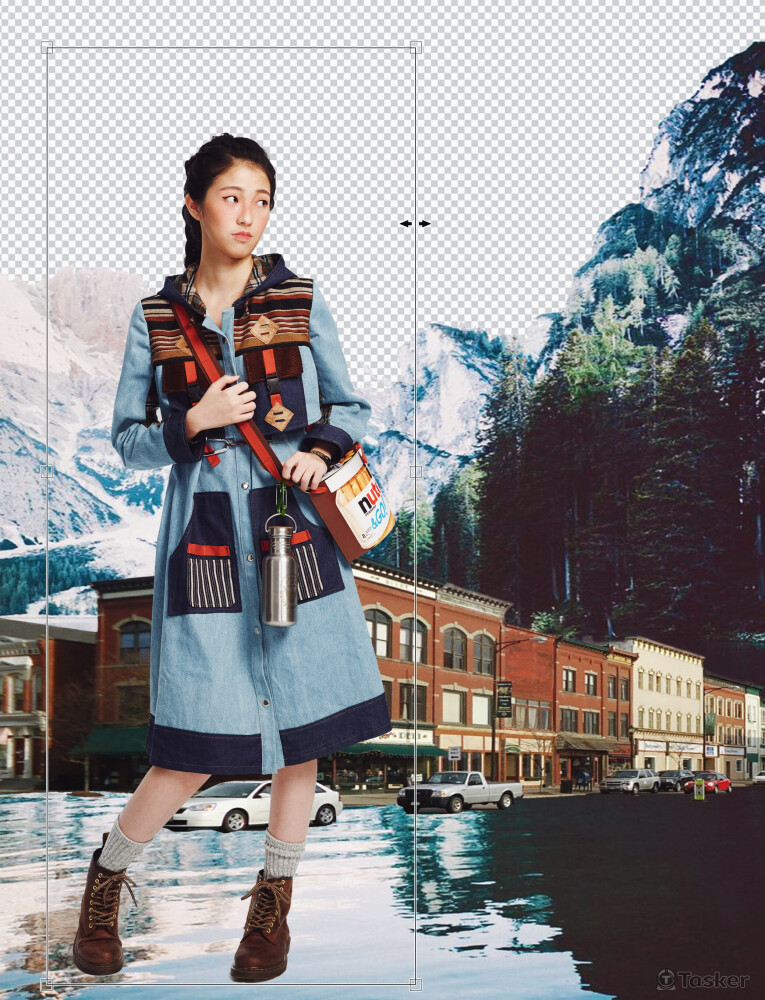 服裝週作品——服裝設計製作／形象照拍攝／後製修圖