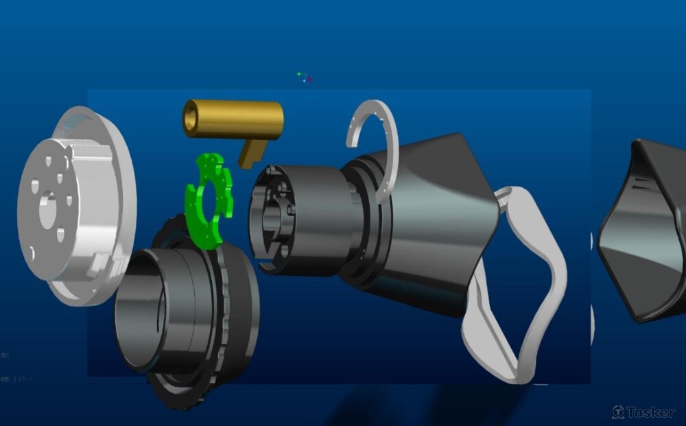 虹膜儀設計(倍數調整鏡頭)