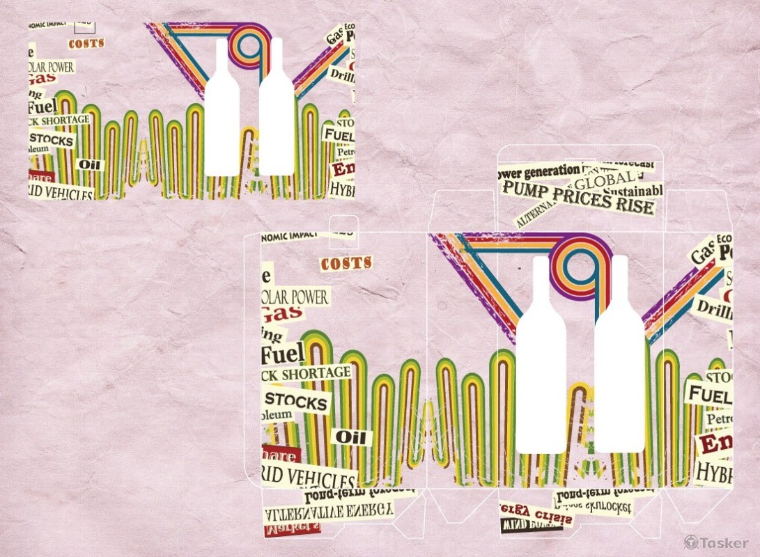 紅酒包裝盒設計(競標作品)