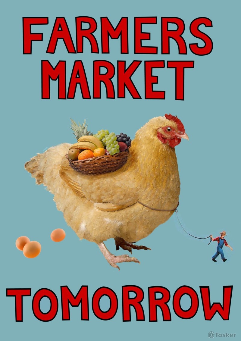 有機小農市集活動宣傳