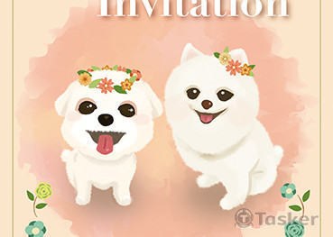 客製化手繪喜帖