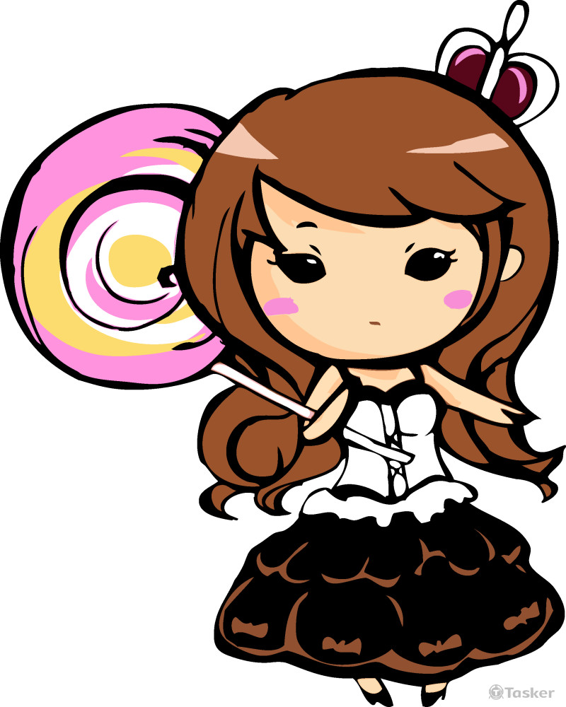 店家形象向量插畫