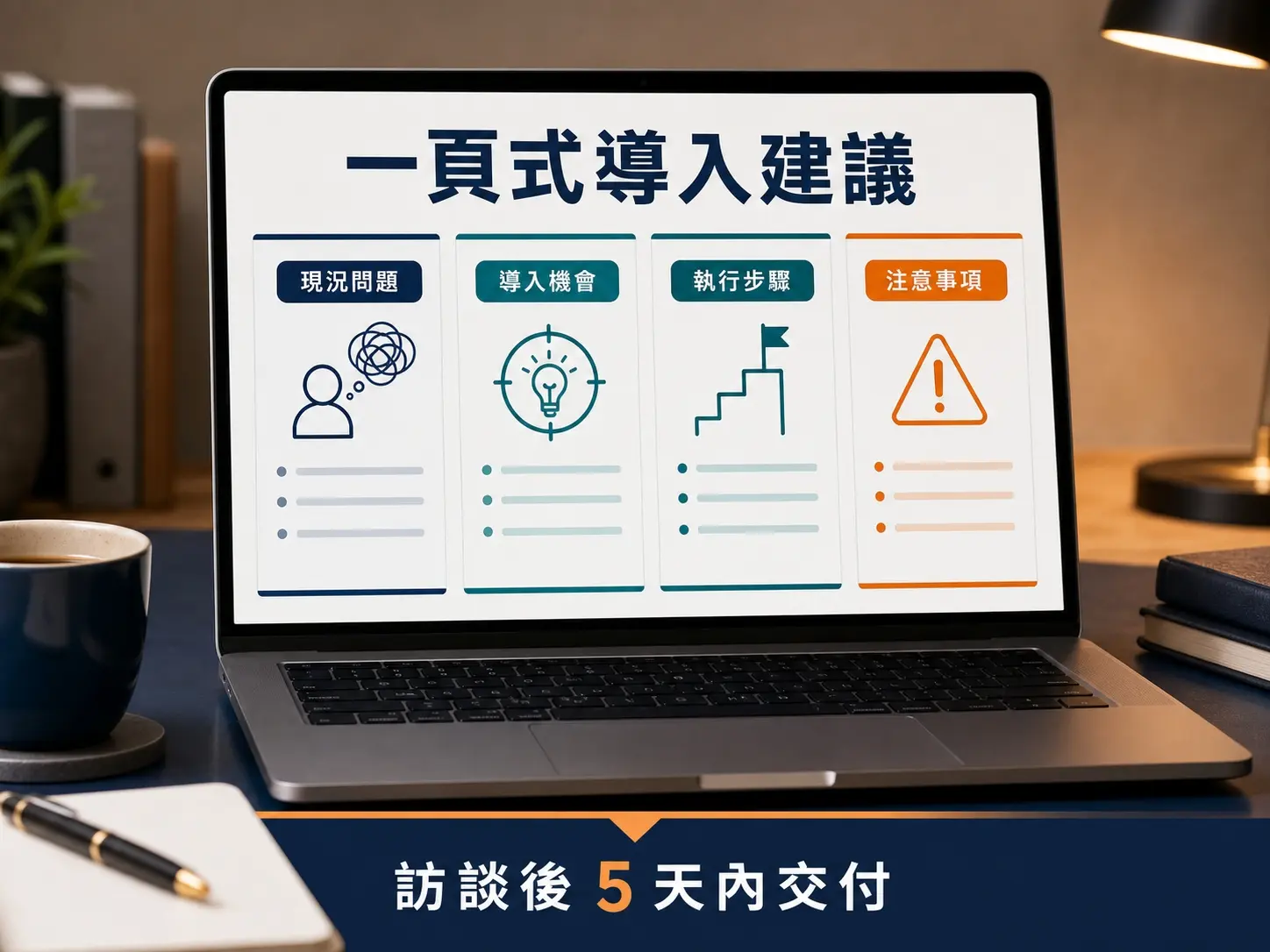 一頁式AI導入建議範例