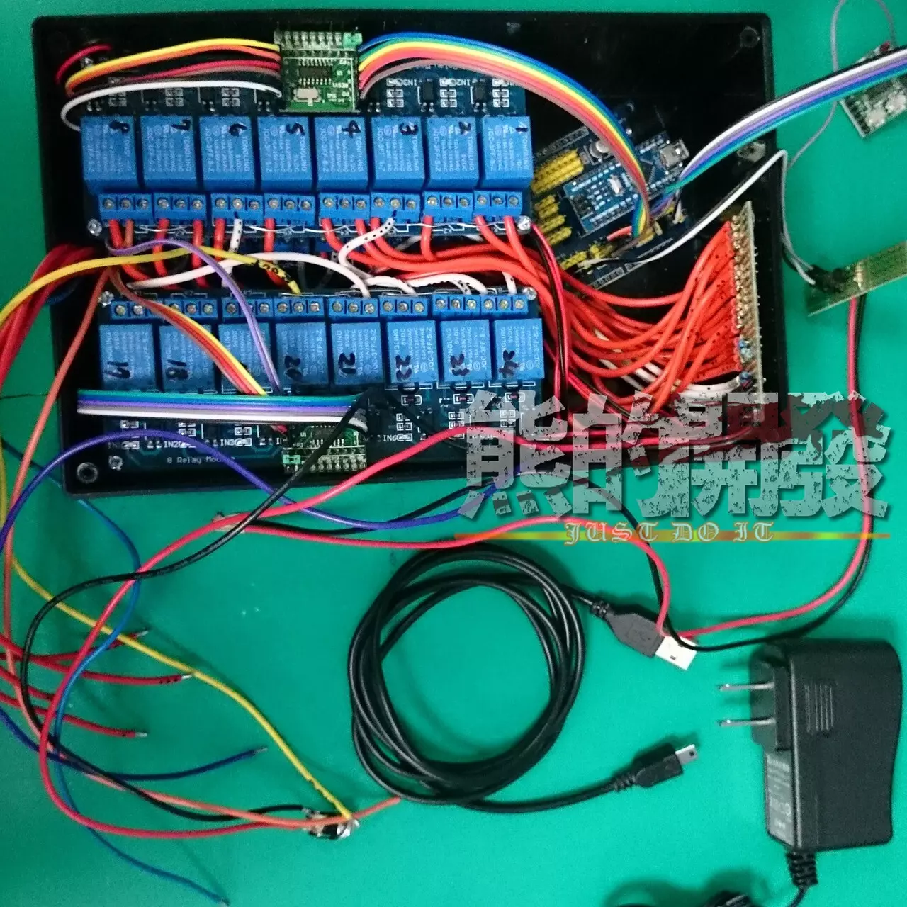 串列埠電控箱，擴充性十足