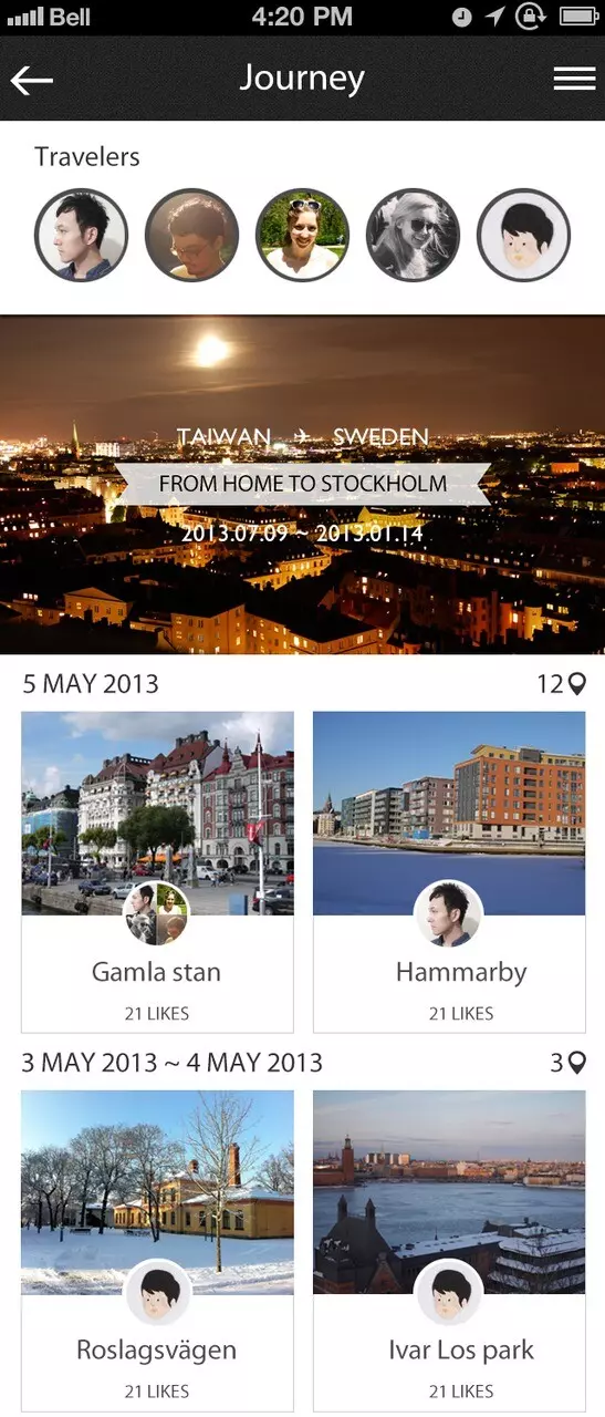 手機App/行動版網站介面設計