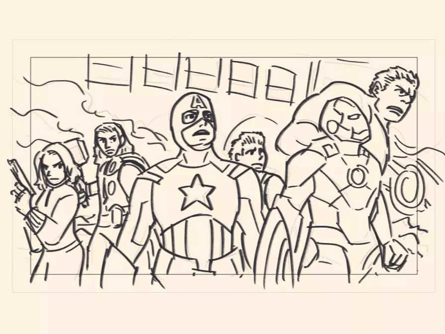 『單線版』分鏡腳本