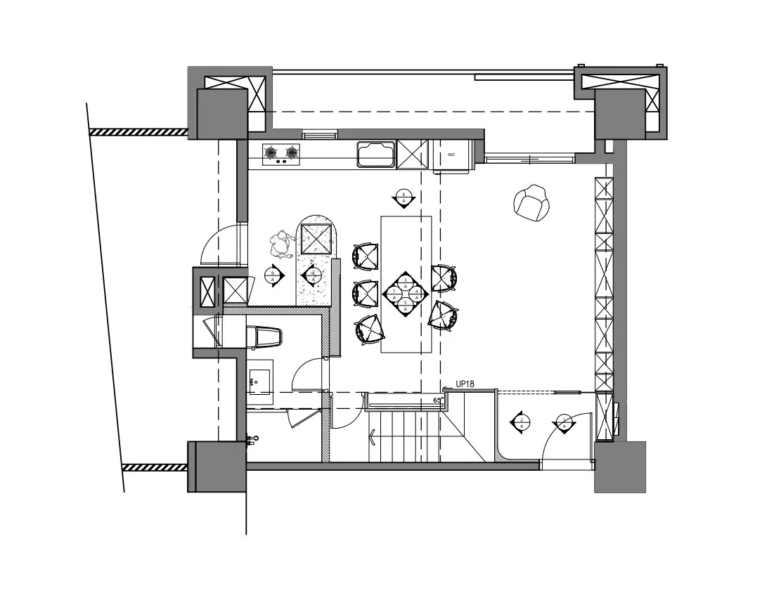 CAD室內施工圖代繪