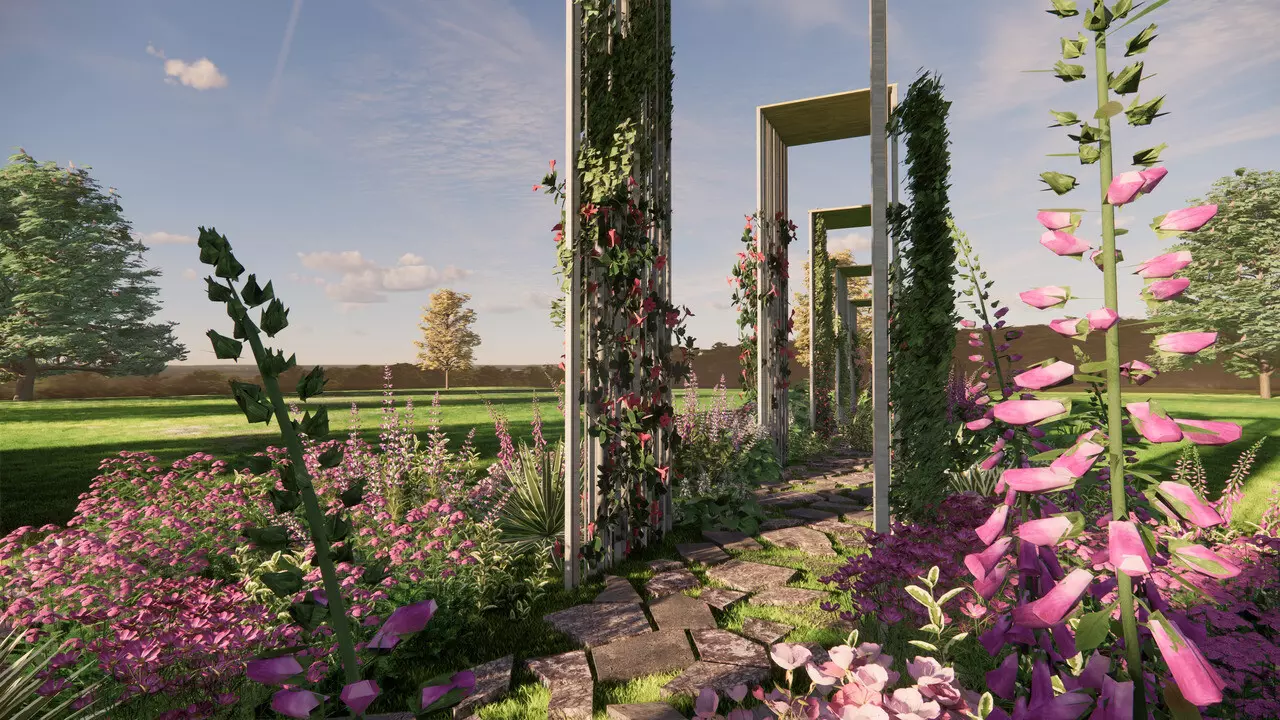 展場、軟裝、戶外裝置建模/渲染圖