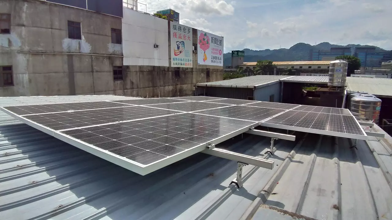 併網太陽能系統安裝以及監控