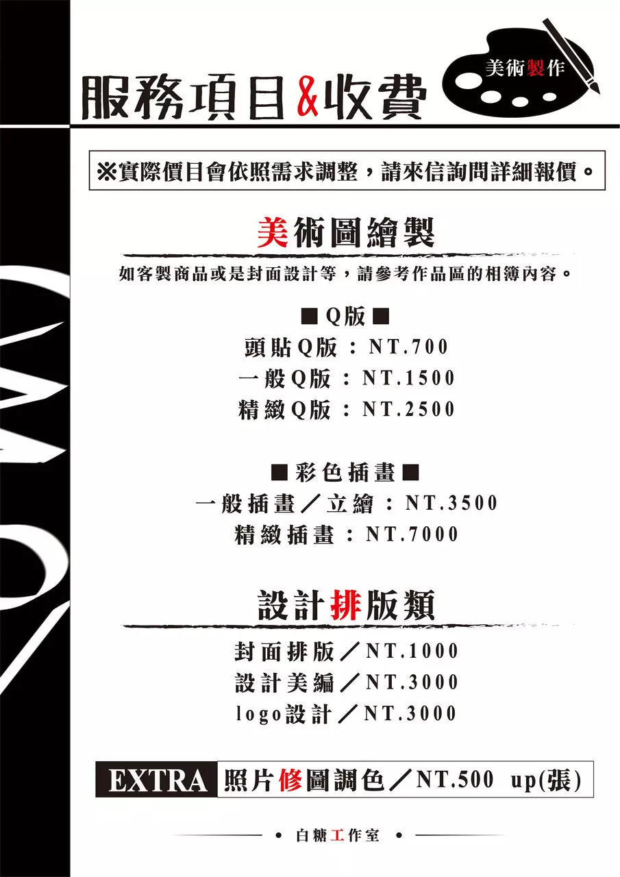 美術圖繪製【精緻Q版】