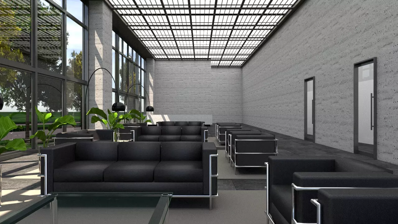 3D 模型 渲染效果圖