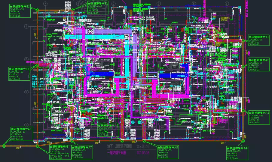 水電全系統整合施工圖設計