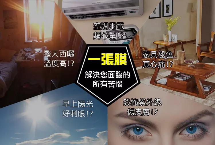 DIY隱密型靜電隔熱膜可重複撕貼