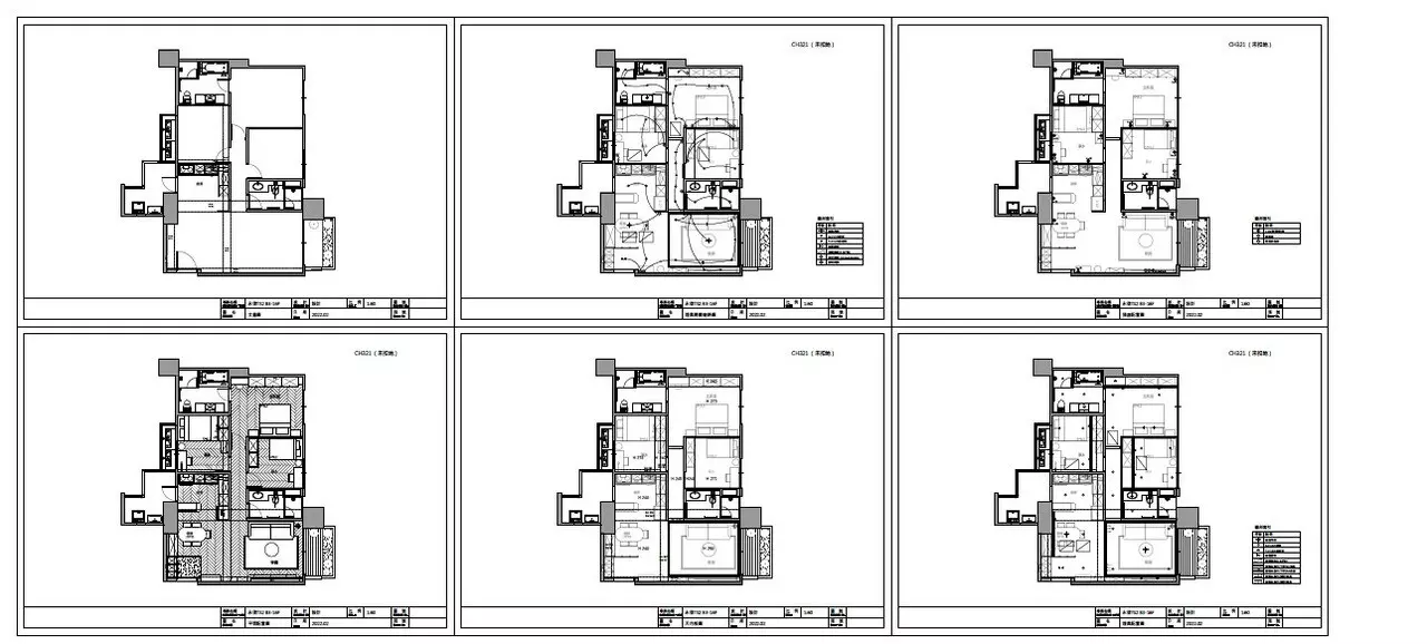 CAD - 平面系統圖