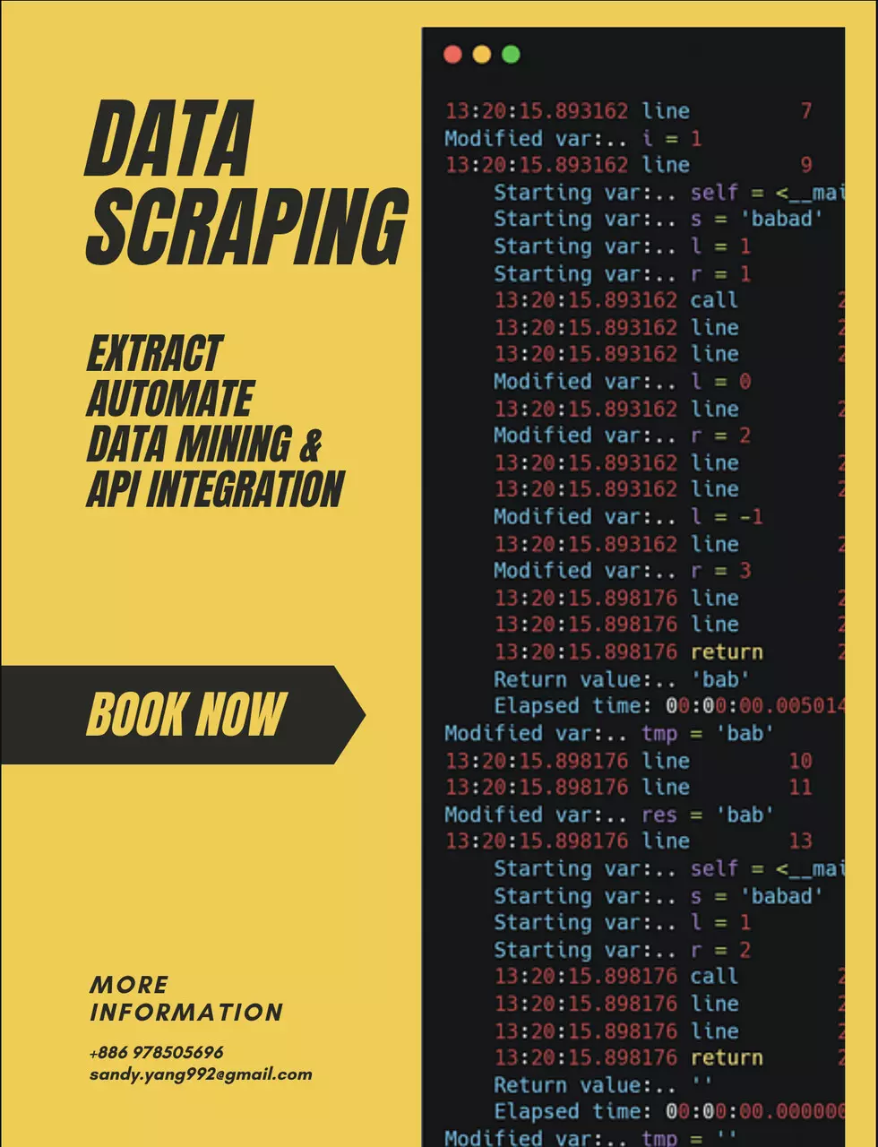 網路爬蟲|Web Scrap