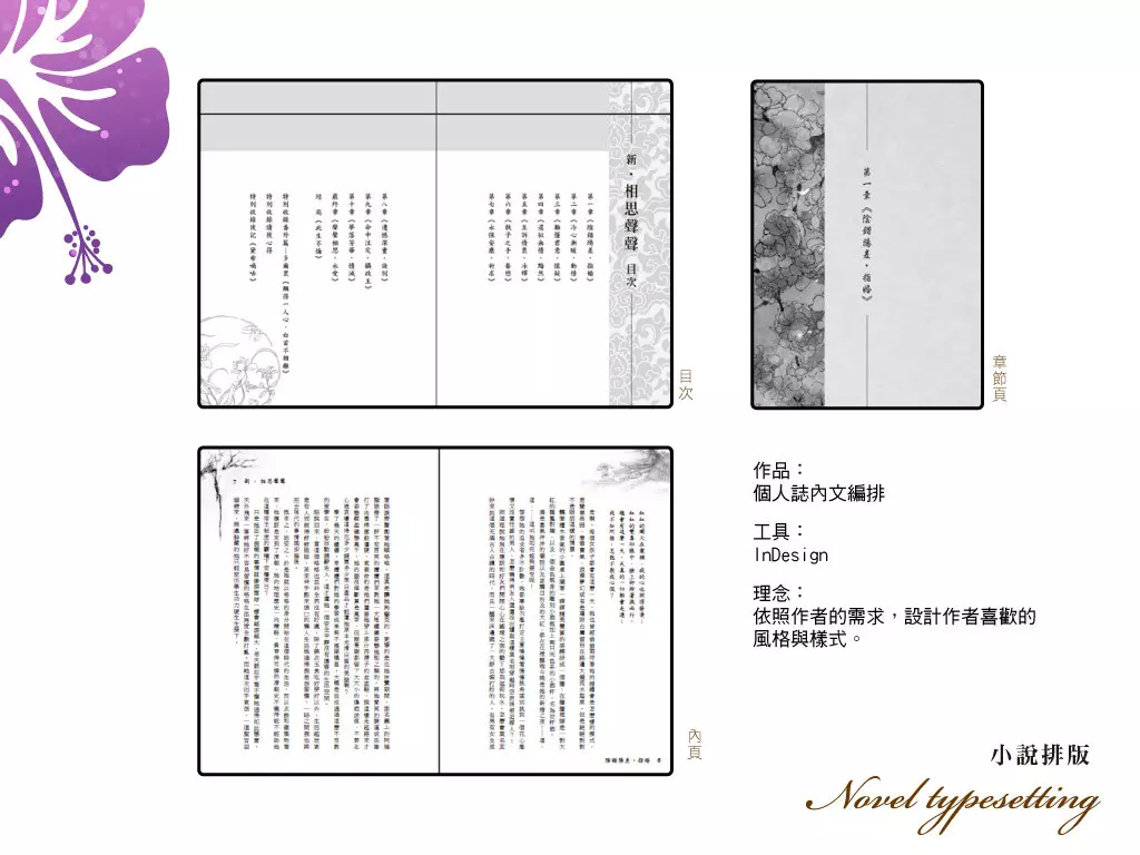 小說內文排版(BL/BG/輕小)