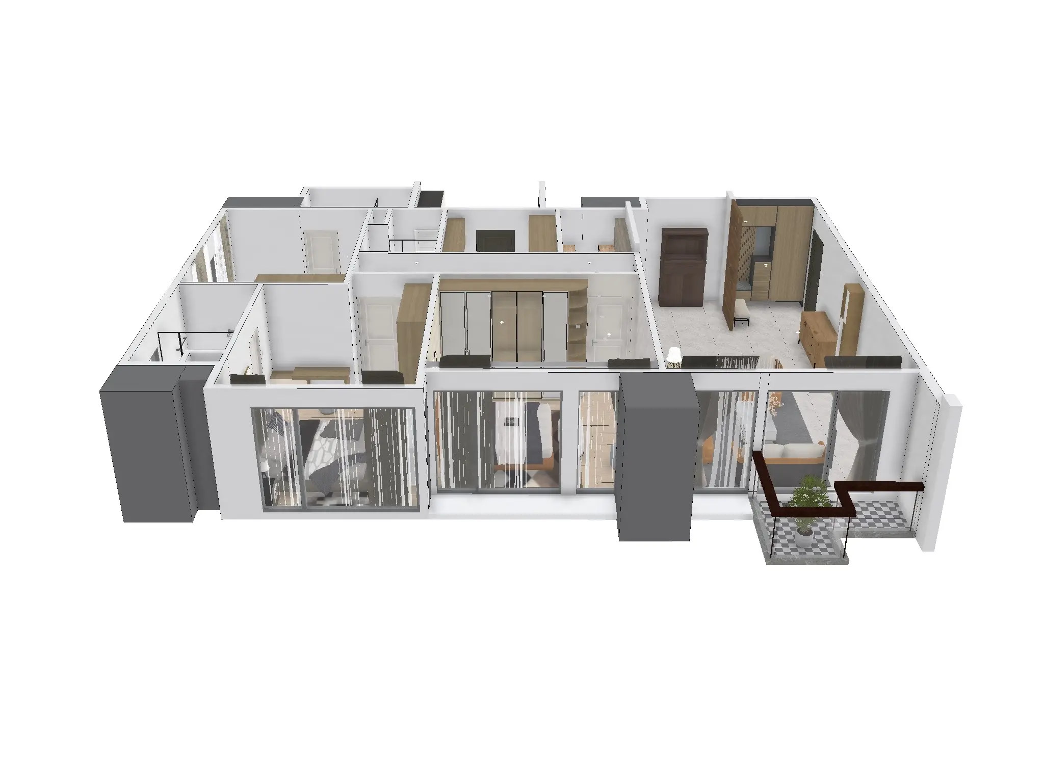 3D鳥瞰圖＋720°全景圖