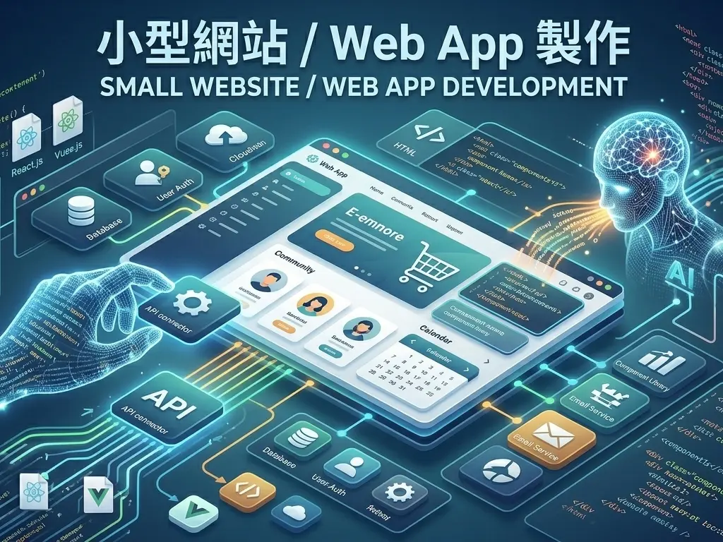 小型網站 / Web App 製作