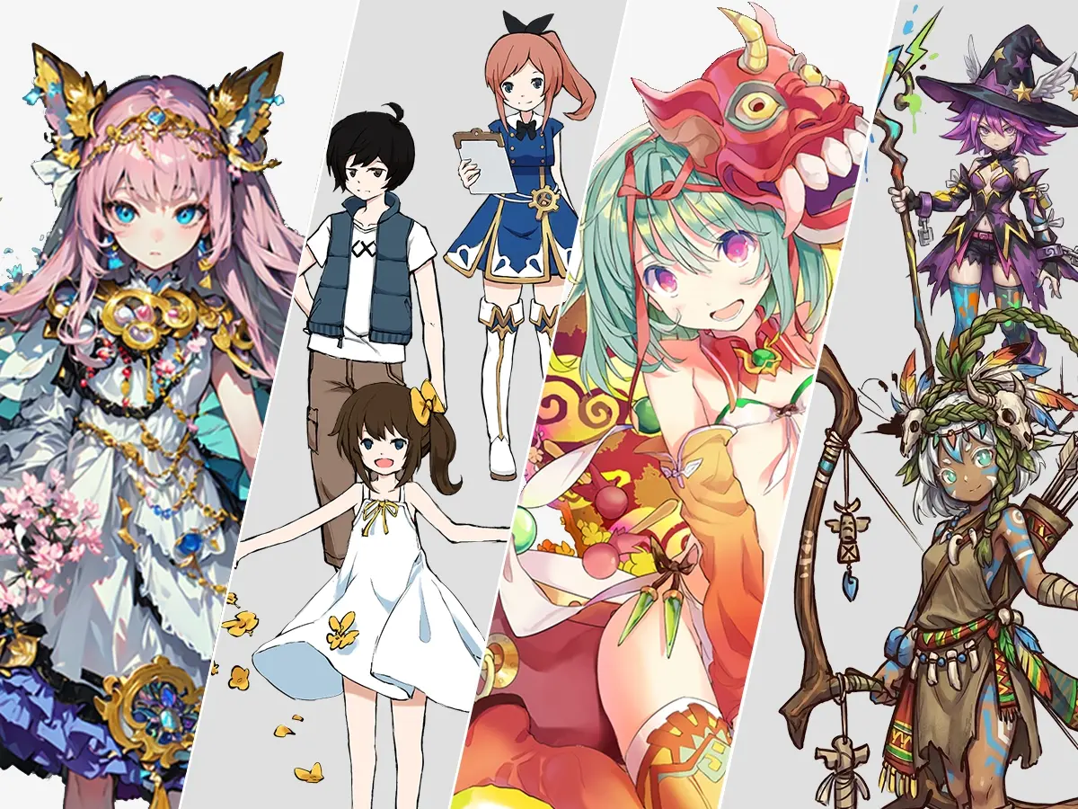 2D角色｜場景物件｜表情、貼圖 設計繪製