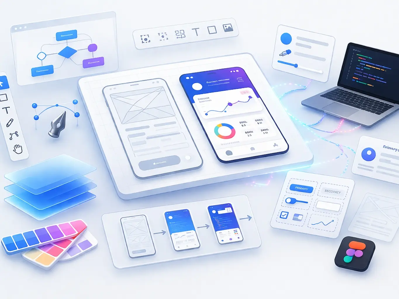UI/UX設計稿+原型