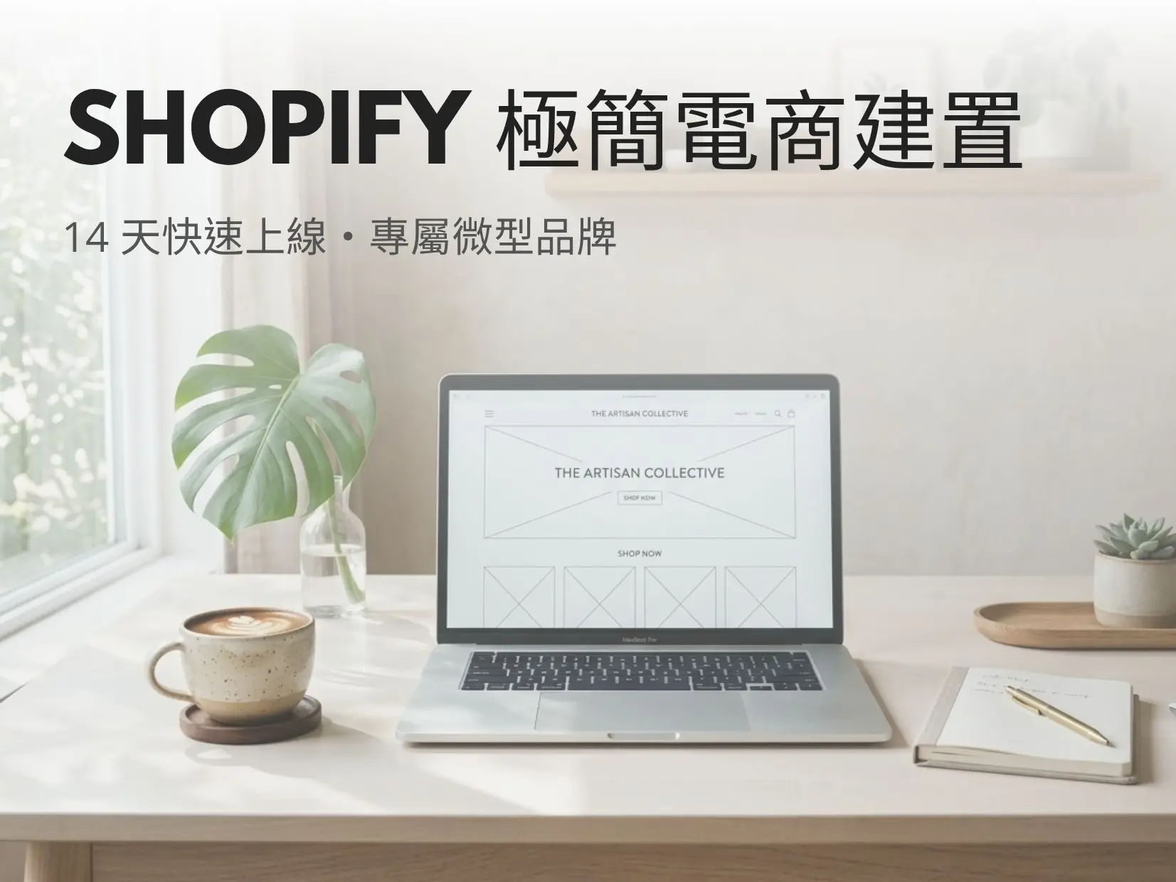 Shopify 輕量極簡電商建置