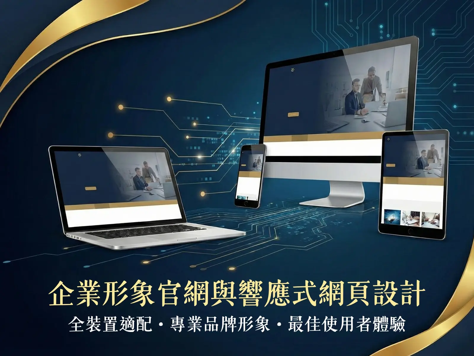 【企業形象官網】響應式網頁設計