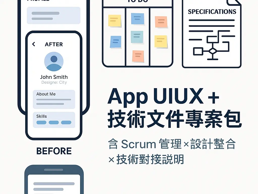 介面優化+專案管理（含技術文件）