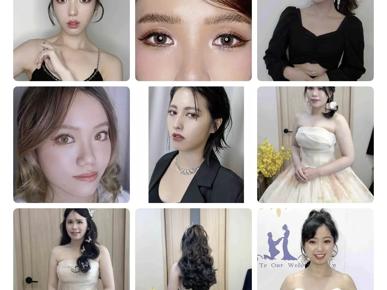 新娘秘書、親友造型