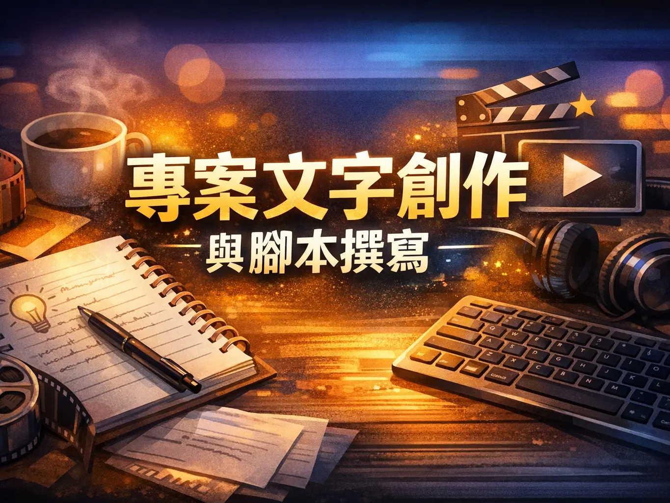 專案文字創作與腳本撰寫