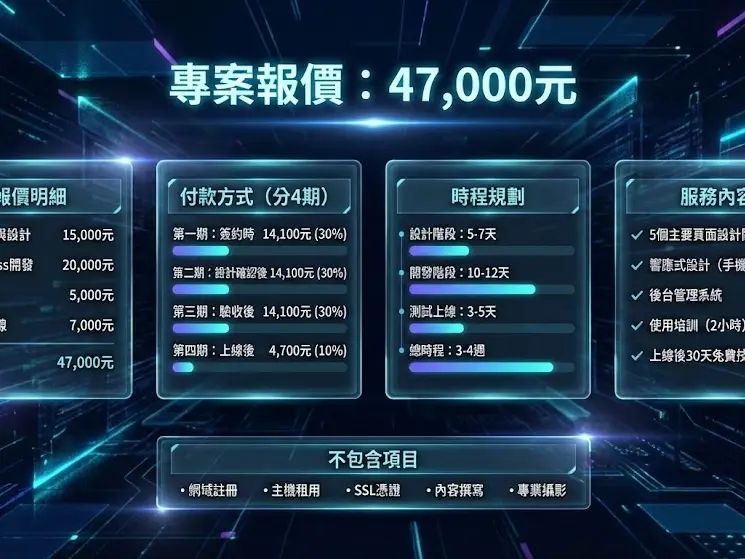 WordPress 企業形象網站建置