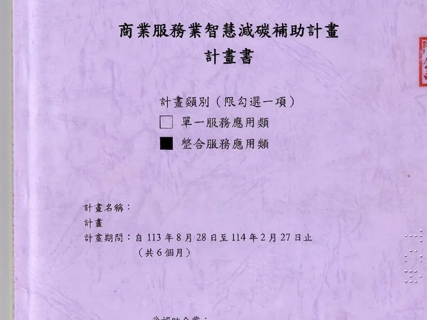 政府補助專案輔導