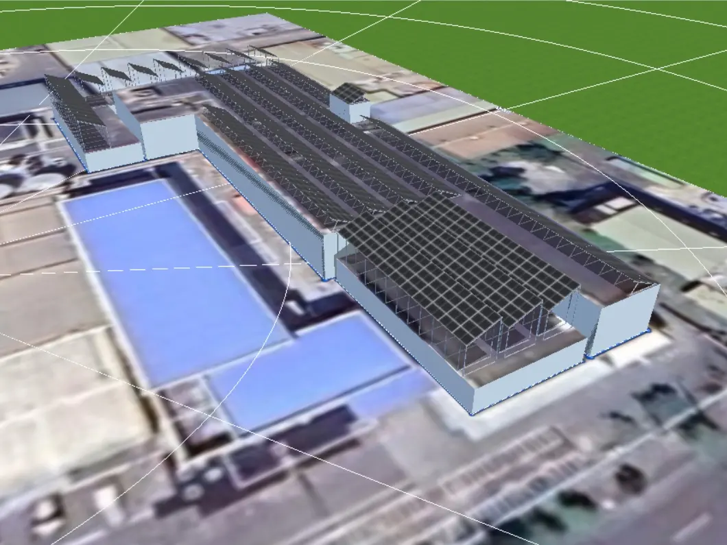 太陽光電3D規劃設計/遮陰模擬