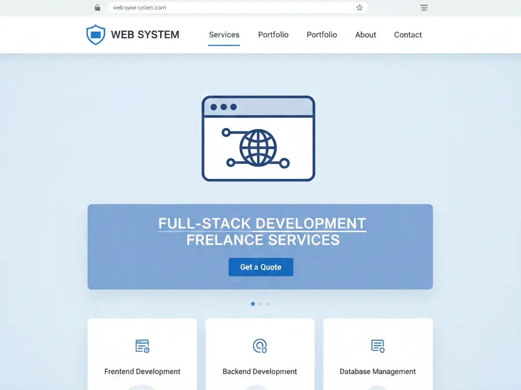 Web 系統前後端開發