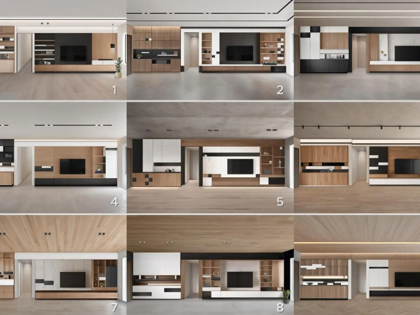 AI設計-平面配置-3D效果圖-室內設計