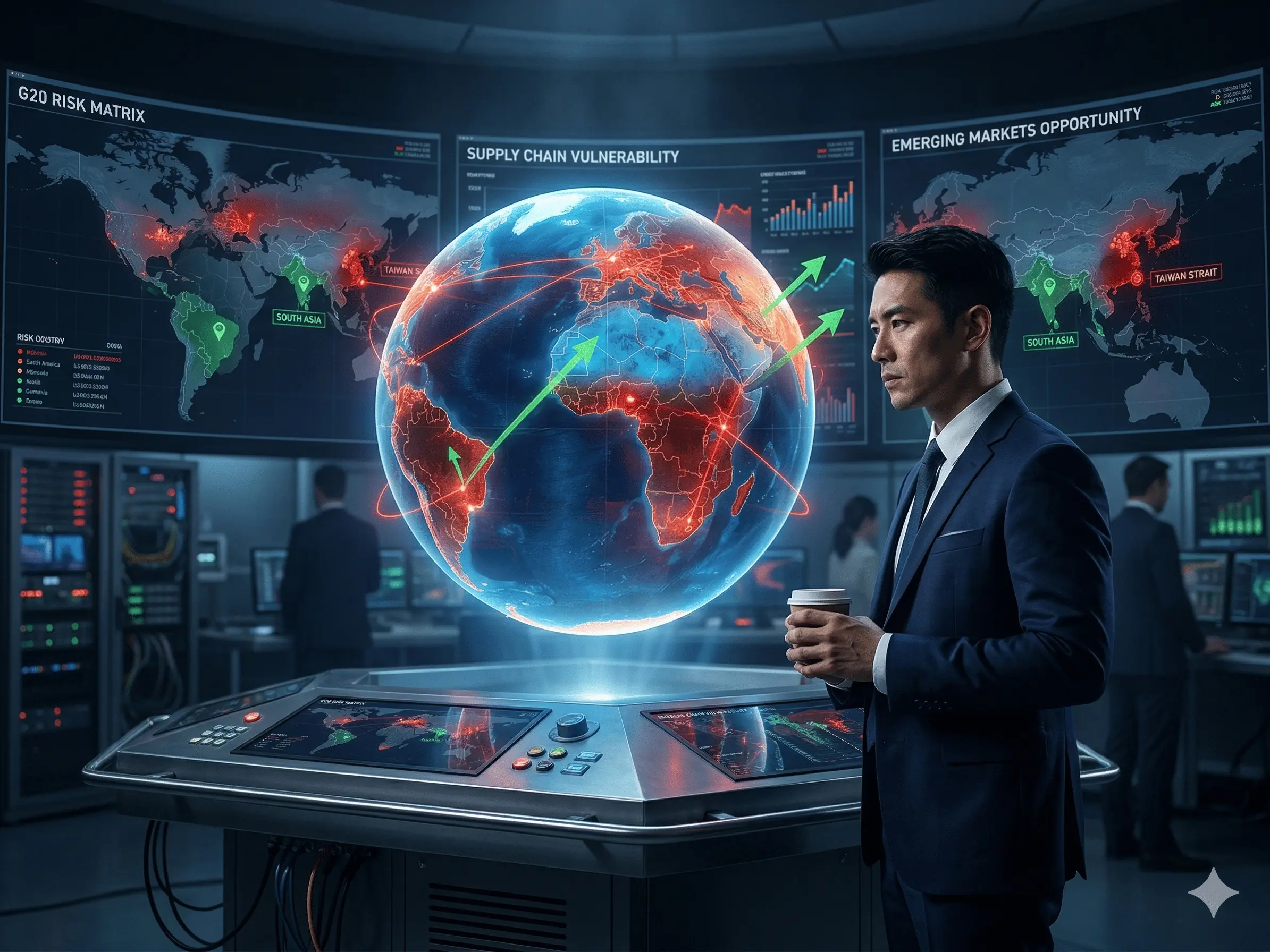 國際經濟政治與地緣風險評估(含G20)