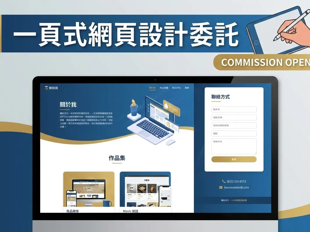 客製化一頁式網站