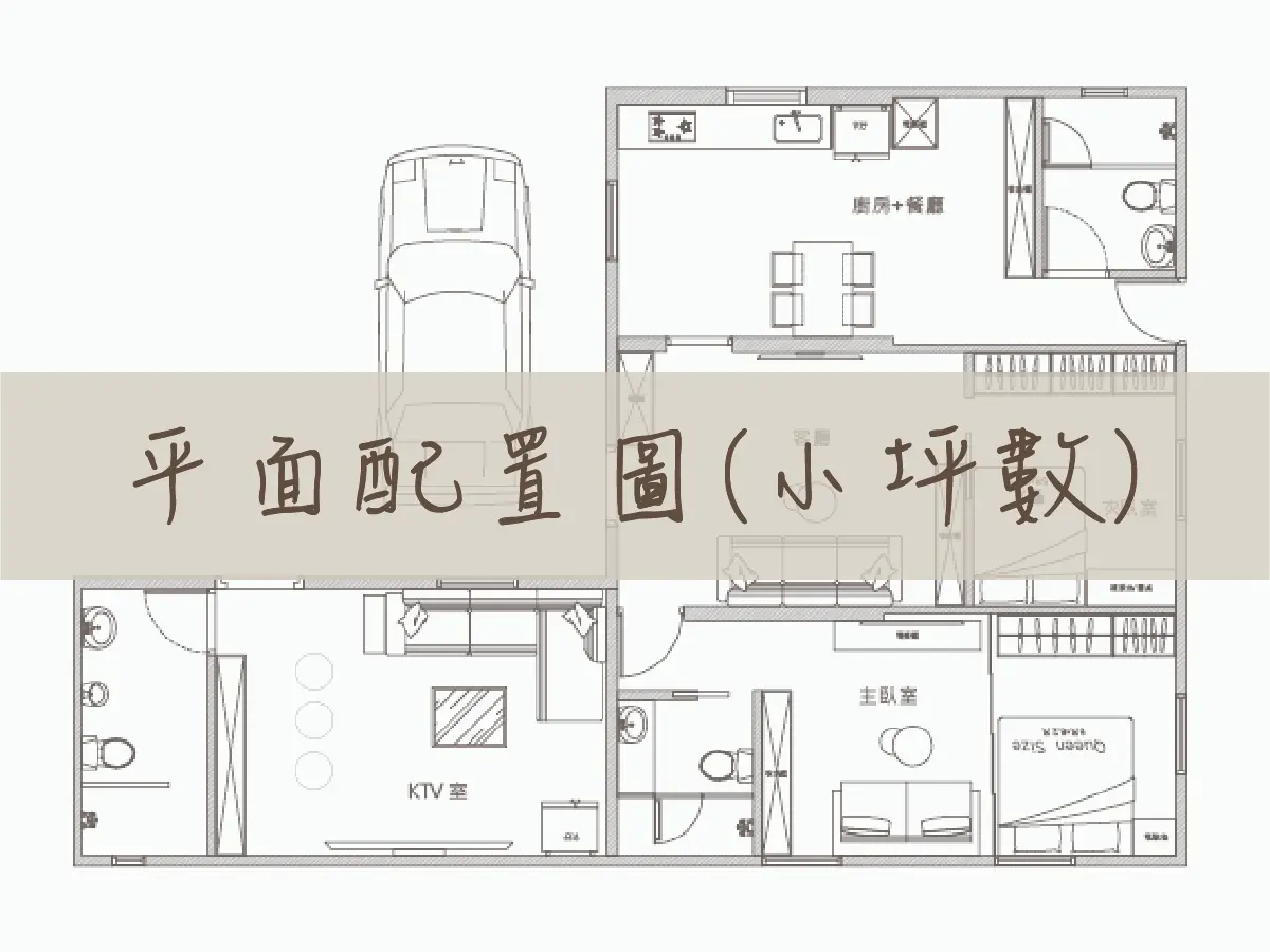 平面配置圖(小坪數)
