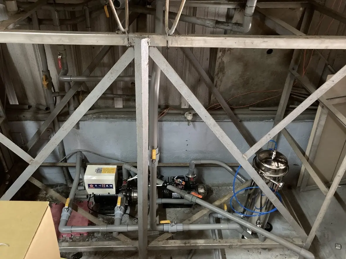 加壓馬達、全戶過濾安裝