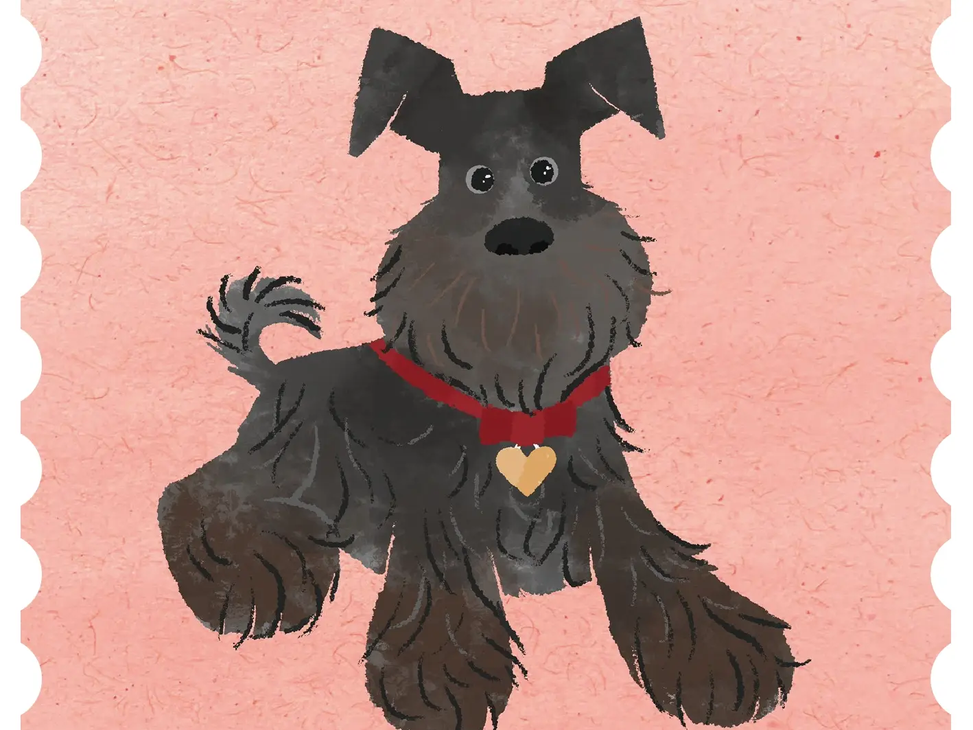 客製化寵物似顏繪插畫