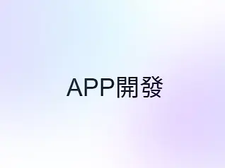 APP開發