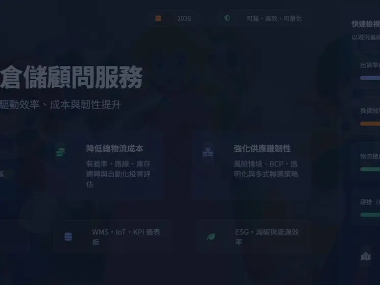 物流／倉儲顧問服務