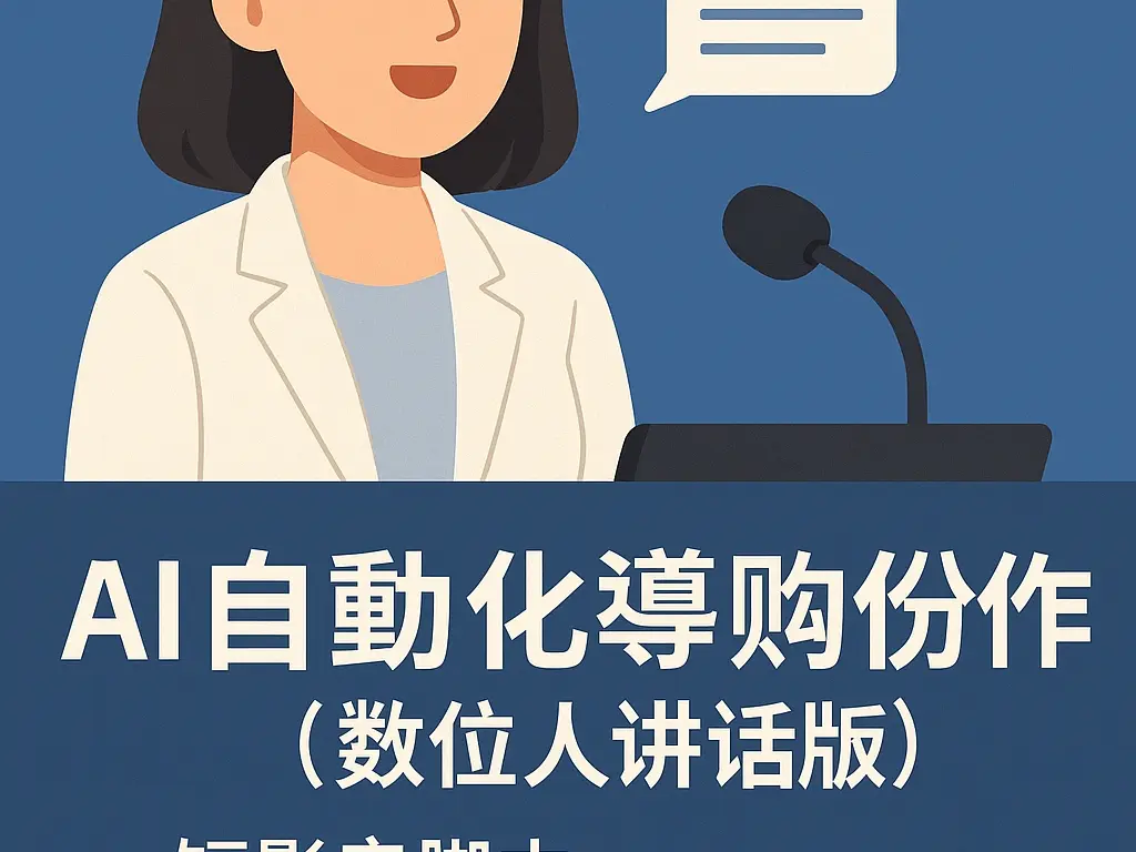 AI 行銷導購影片製作｜自動化短影音