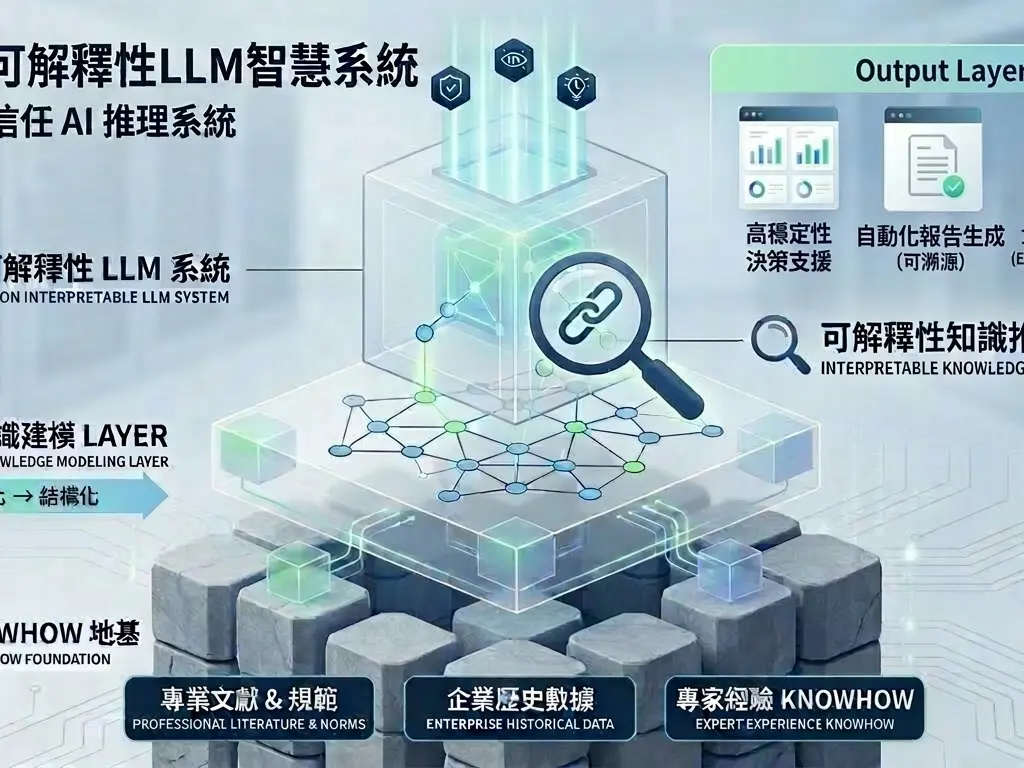 無幻覺可解釋性LLM智慧系統