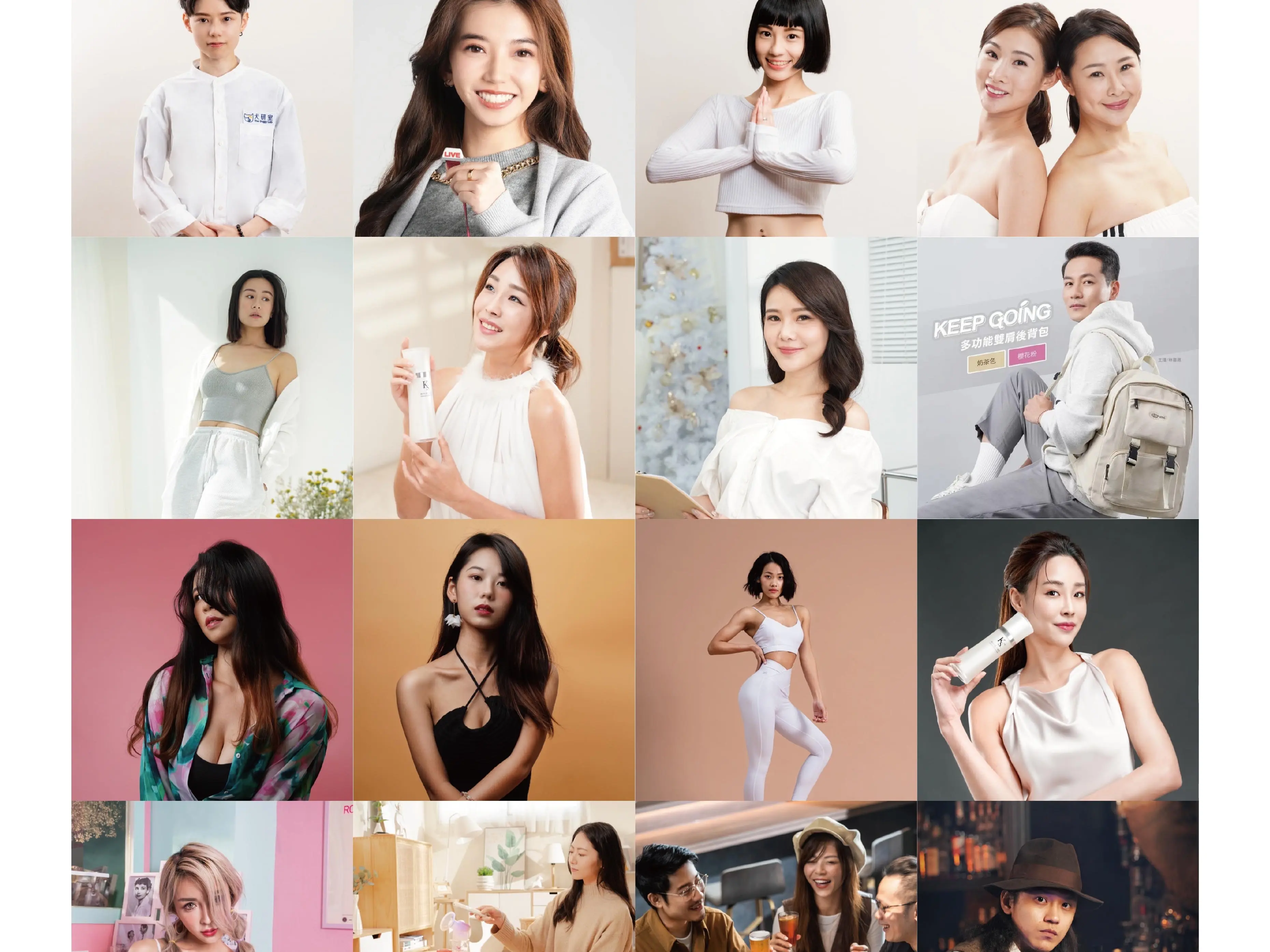 人像攝影、形象拍攝、代言人拍攝、形象攝影